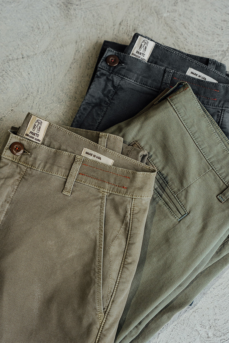 The Pipe Straight Oxford Chino - Sandstone - Image 6