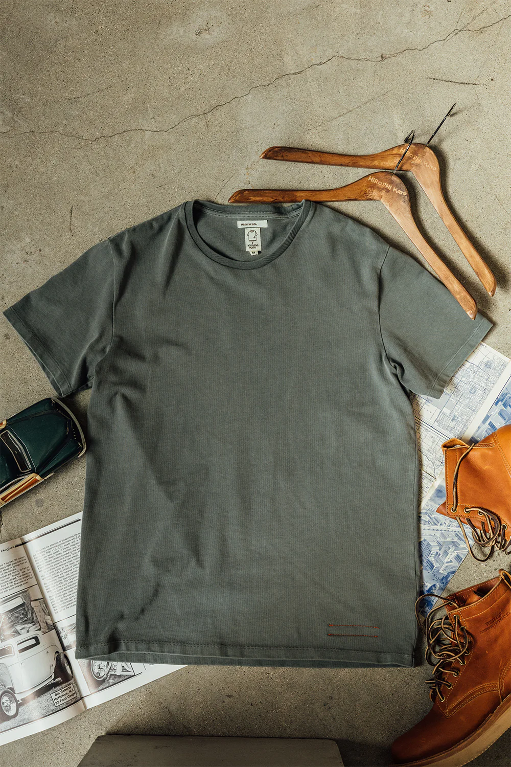 The Stamp 9oz Organic Cotton - River Stone - Image 4