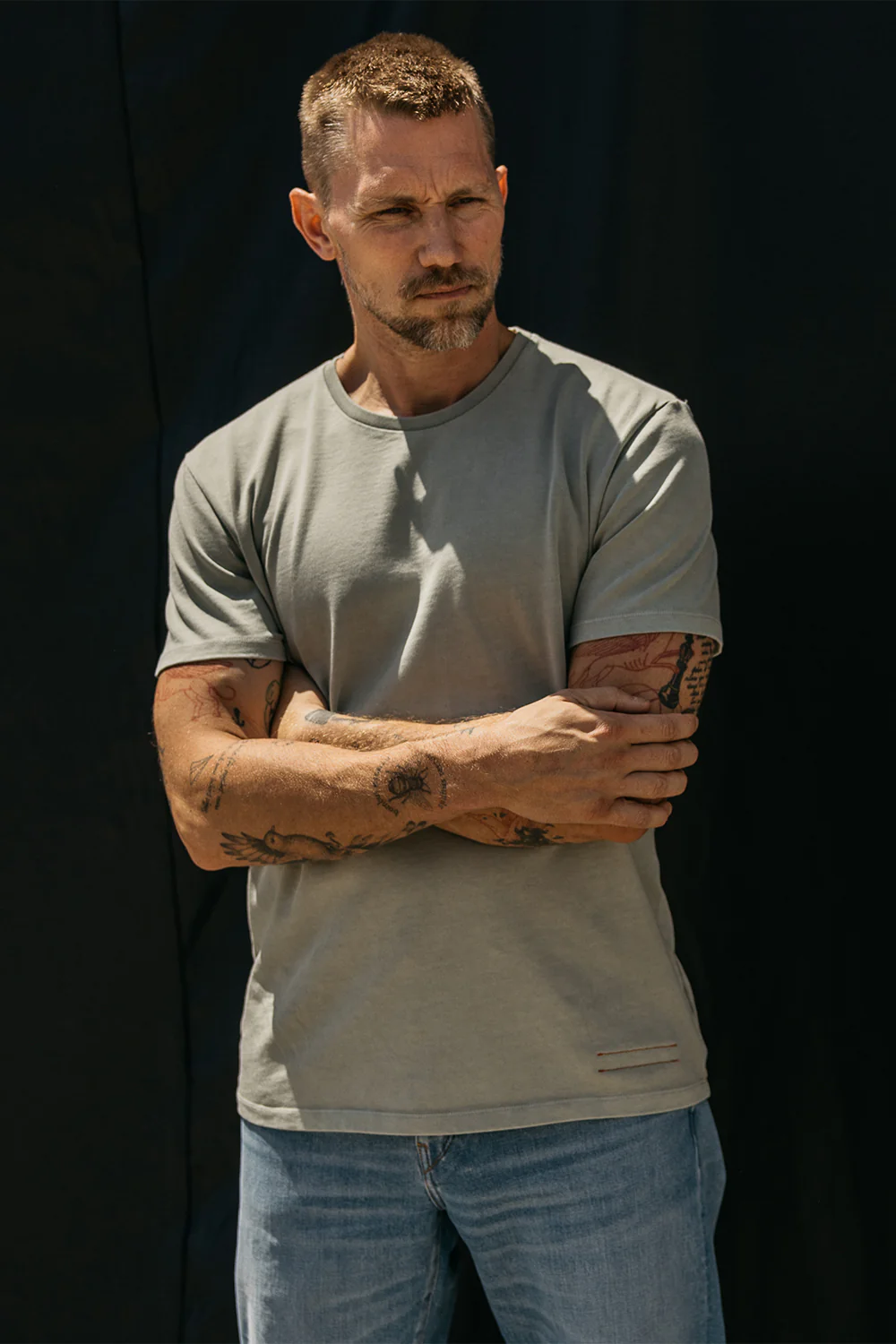 The Stamp 9oz Organic Cotton - White Sage - Image 2