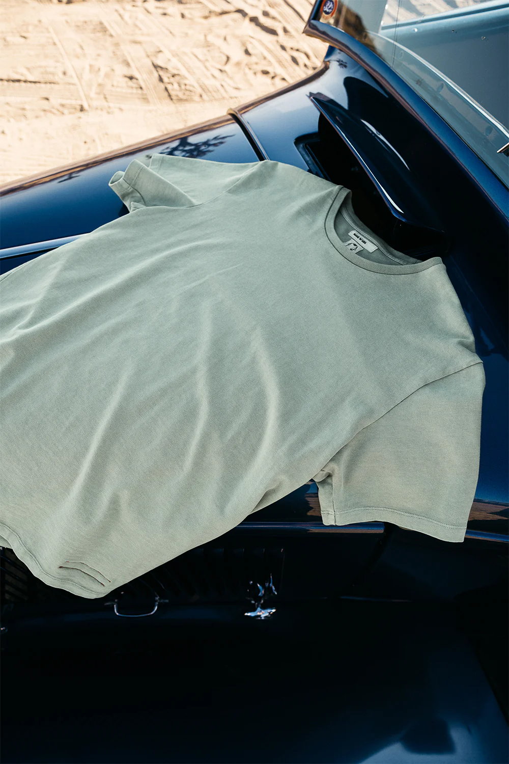 The Stamp 9oz Organic Cotton - White Sage - Image 4