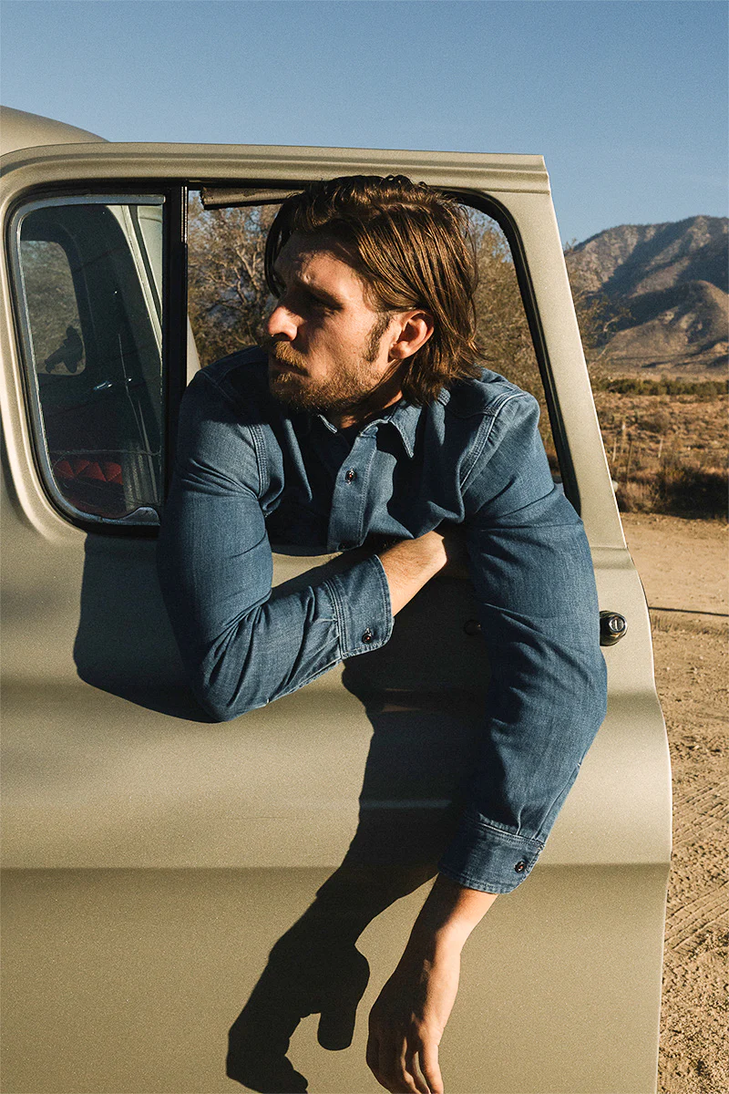 The Brace Shirt  7oz Denim - Craig - Image 4
