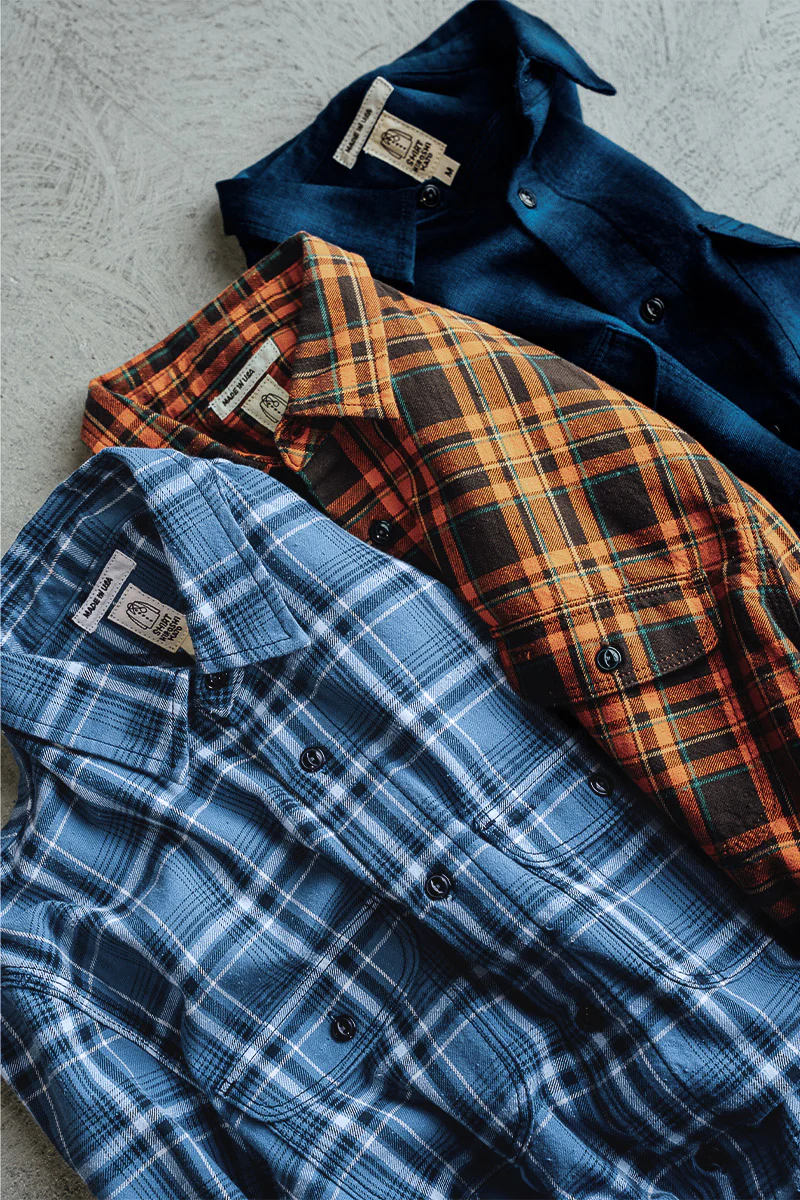 The Brace Vintage Nep Plaid - Daydream Blue - Image 3