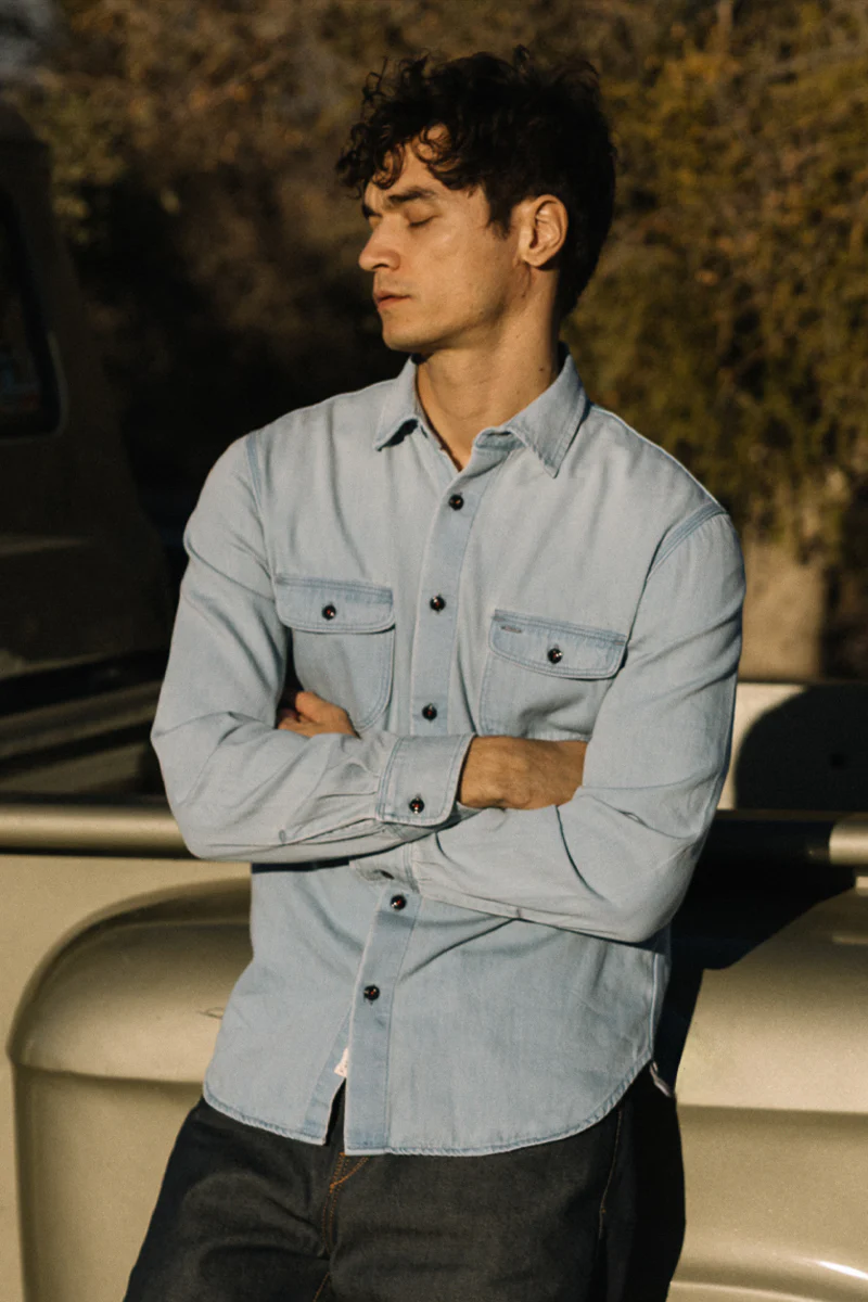 The Brace Shirt 7oz Denim - Flea