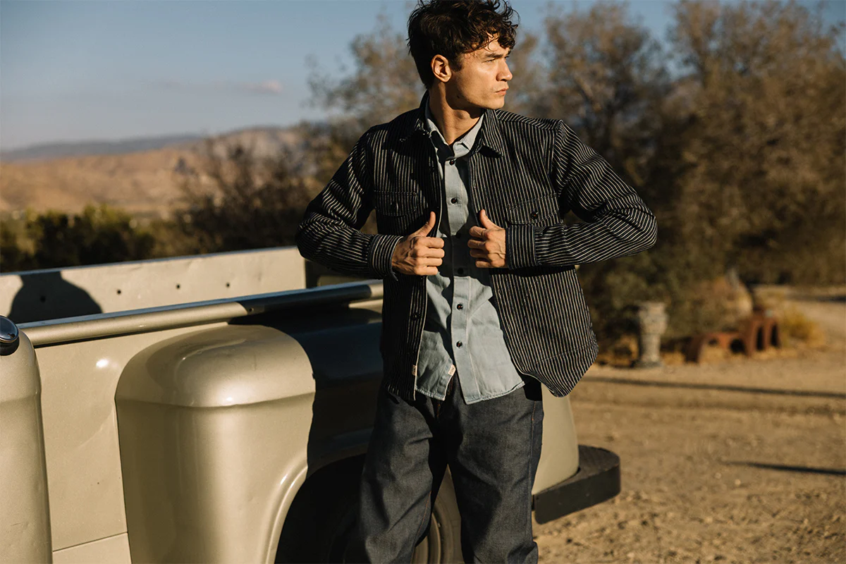 The Brace Shirt 7oz Denim - Flea - Image 3