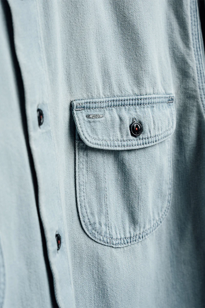 The Brace Shirt 7oz Denim - Flea - Image 6