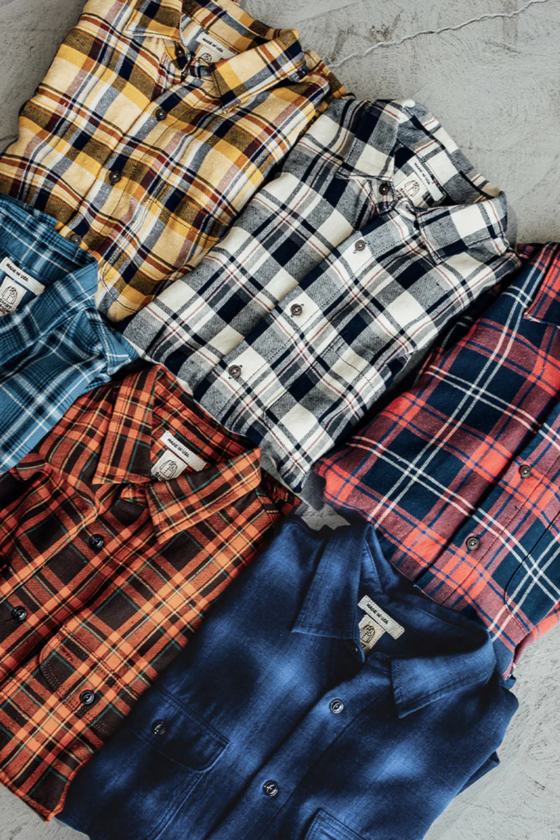 The Brace Shadow Ombre Plaid - Lake - Image 6