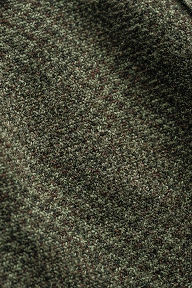The Brace Triple Twisted Plaid - Moss - Image 3